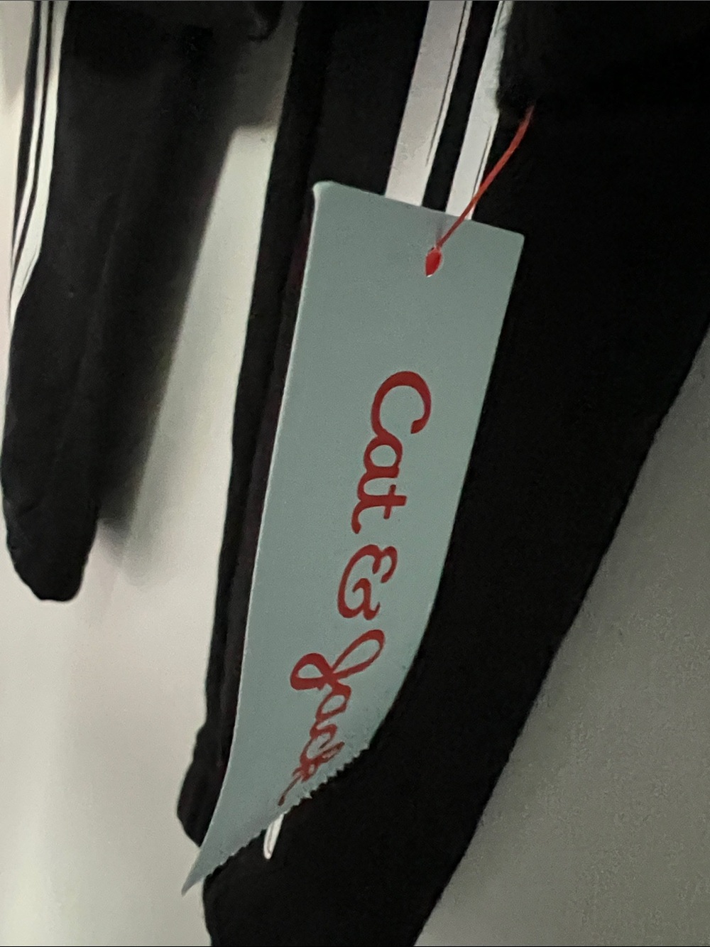 Cat & Jack | Black Hoodie & Jogger Pants Set White Skeleton Graphic NWT S (6/7) - Picture 4 of 5